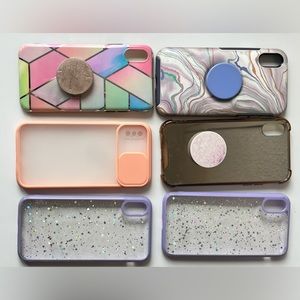 Variety of IPhone X/XS cases 6 total